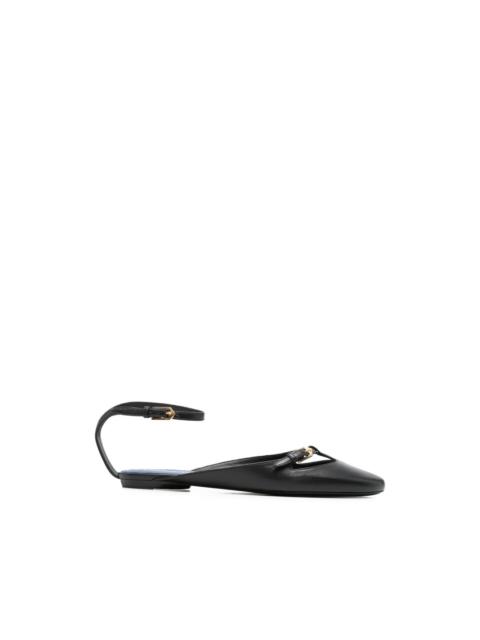 Lanvin buckle-fastening ballerina shoes
