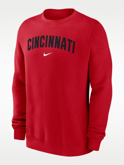 Nike Cincinnati Reds 2-Hit Men's Nike MLB Pullover Crew