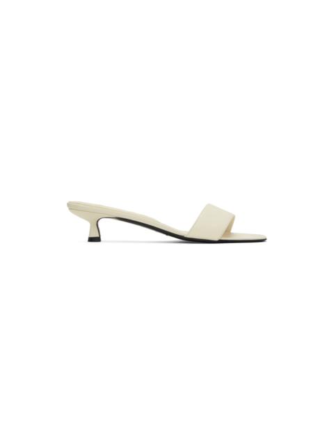 Loulou de Saison Off-White Atrium Heeled Sandals