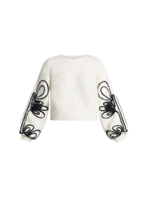 Aje. embroidered-design jumper