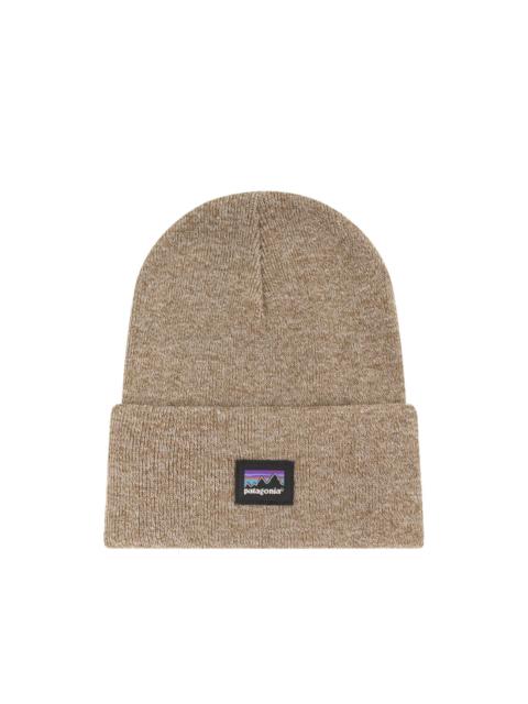 Patagonia Everyday logo-patch fold-over beanie hat