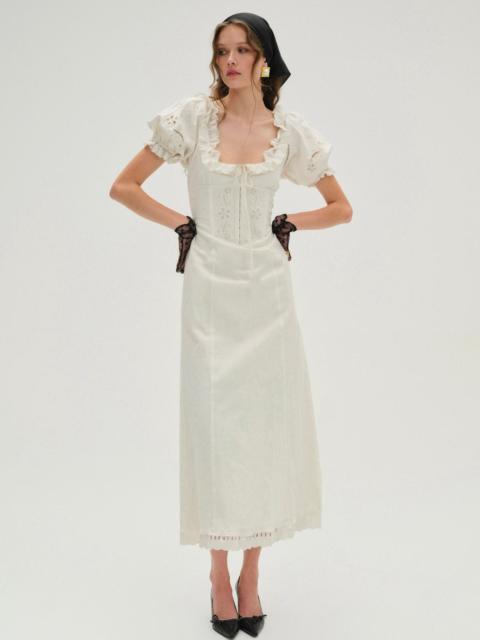 For Love & Lemons Adelie Midi Dress