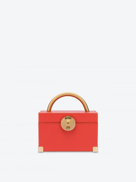 Moschino METAL CLOSURE MINI HANDBAG