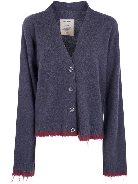 UMA WANG Sweater Cashmere "Over Cardigan"