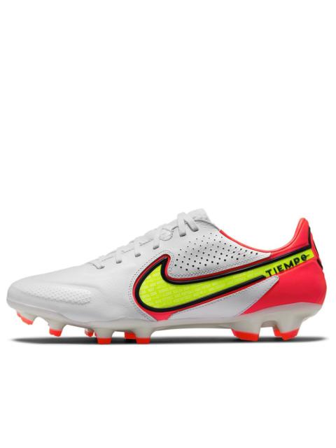 Nike Nike Tiempo Legend 9 Pro FG 'White Yellow' DA1175-176