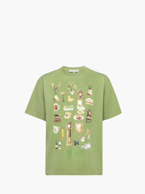 JW Anderson DIORAMA PRINTED T-SHIRT