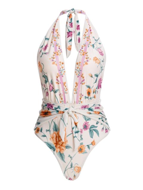 Salam Printed One-Piece Bathing Suit floral