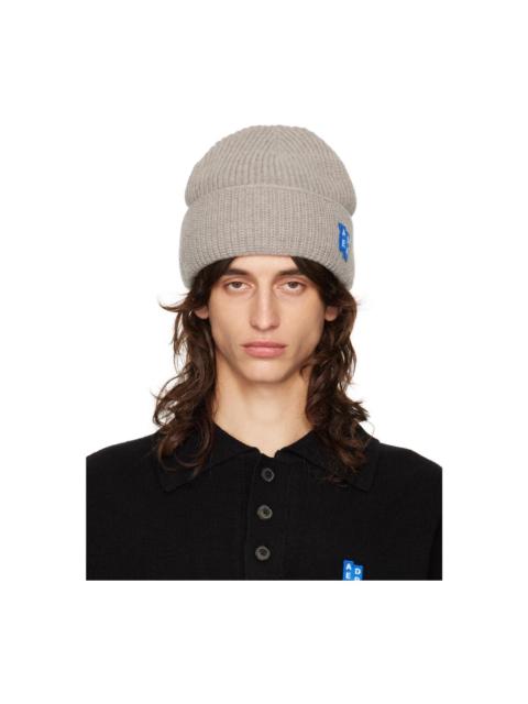 ADER error Gray Logo Beanie
