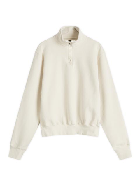 LES TIEN Les Tien Heavyweight Banded Yacht Half Zip