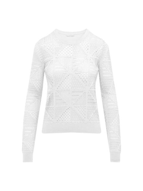 See by Chloé POINTELLE STITCH SWEATER