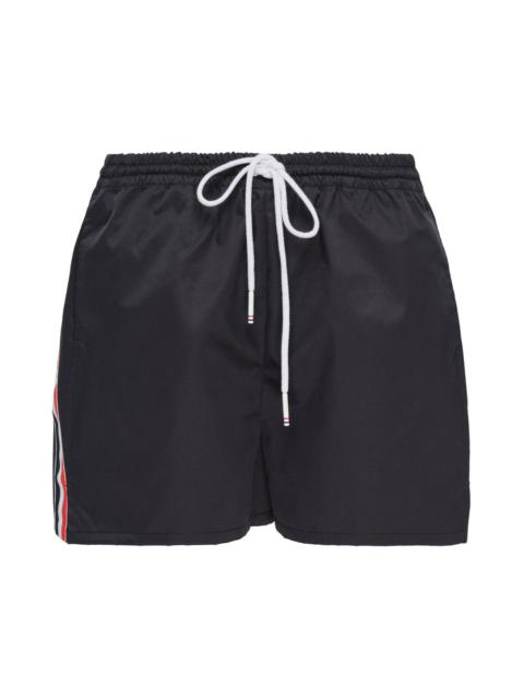 Thom Browne Track Shorts In Nylon Cotton