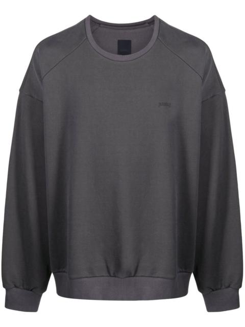 JUUN.J logo-print cotton sweatshirt