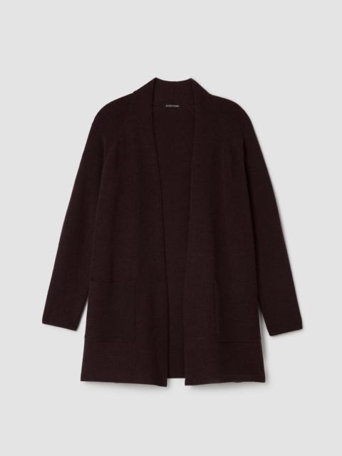EILEEN FISHER Merino Long Cardigan in Regenerative Wool