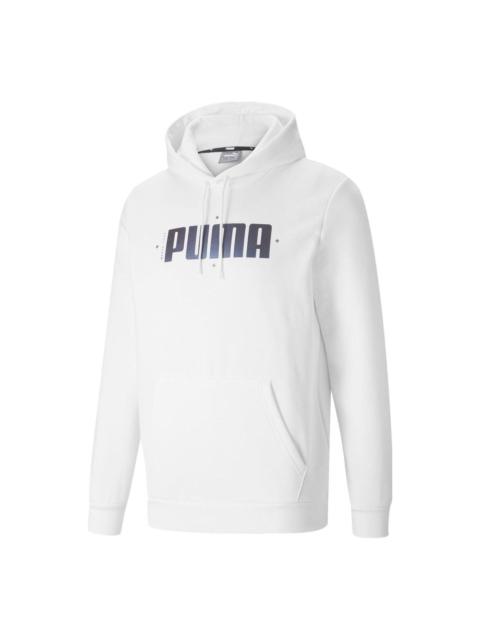 PUMA Cyber Graphic Hoodie 'White' 848240-02