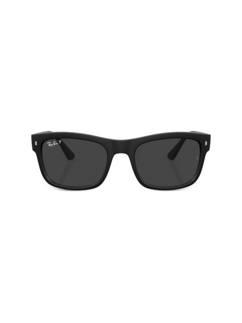 logo-plaque square-frame sunglasses