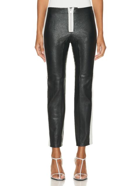 The Leather Moto Pant