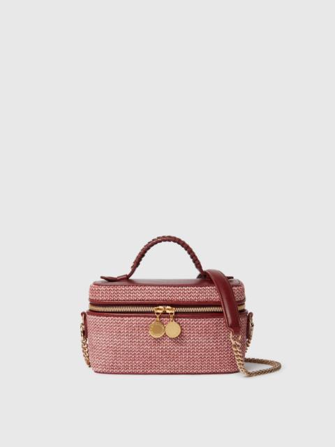 Stella McCartney Falabella Raffia Vanity Case