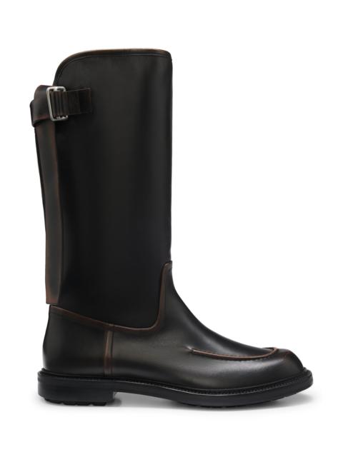 BOSS LEATHER BOOTS