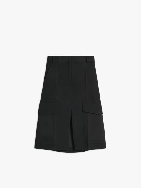 Victoria Beckham Tailored Utility Skirt in Black