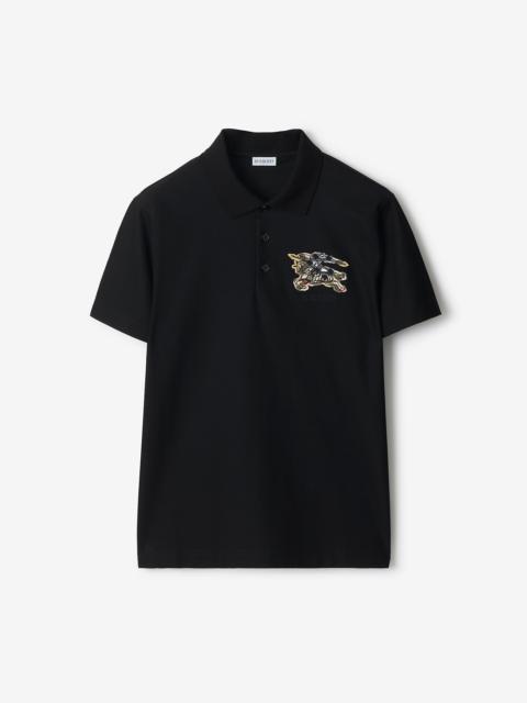 Burberry EKD Check Cotton Polo Shirt