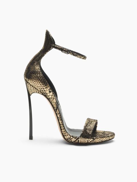 CASADEI Cappa Blade Goldfinger Sandal