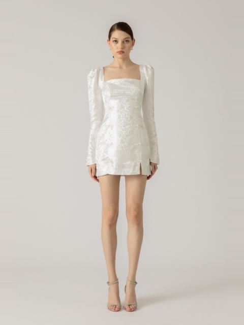 SAU LEE JEN CHINESE JACQUARD MINI DRESS