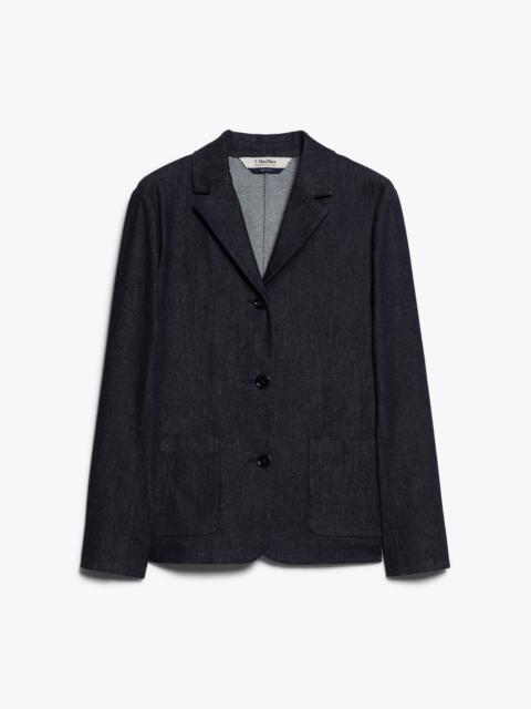 'S Max Mara ROBIN Single-breasted denim jacket