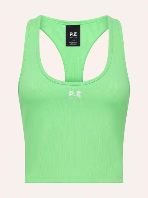 P.E NATION RADAR RIB TANK IN KIWI GREEN