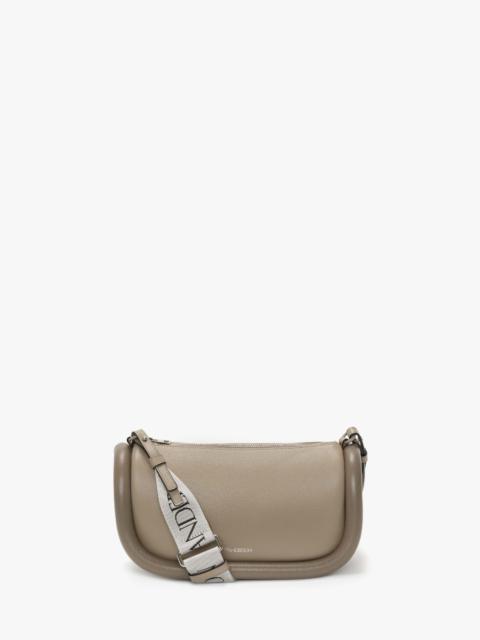 BUMPER-15 - LEATHER CROSSBODY BAG WITH ADDITIONAL WEBBING STRAP