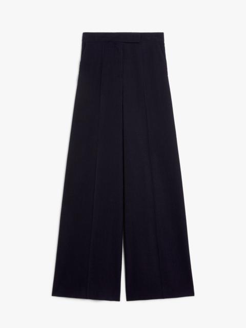 Max Mara OSOL Wool cordonet trousers