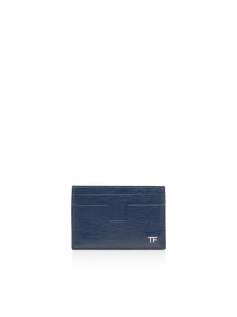 TOM FORD GRAIN LEATHER MONEY CLIP CARDHOLDER
