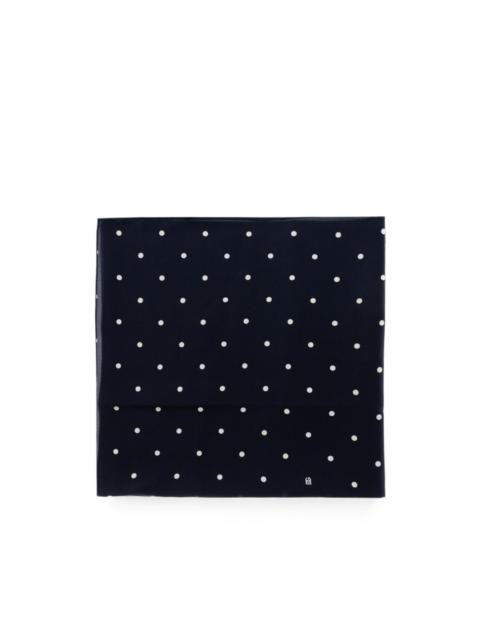 Dolce & Gabbana polka-dot silk scarf