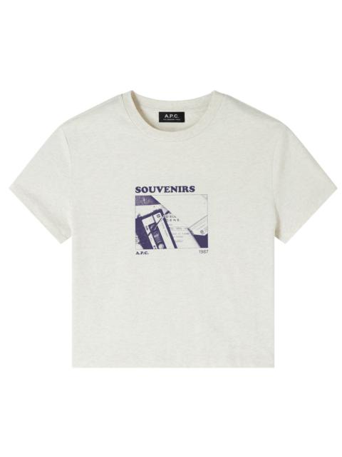 A.P.C. CASSETTES T-SHIRT