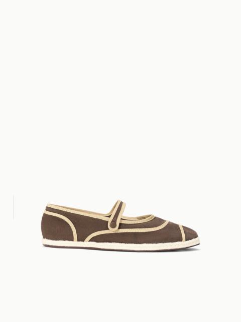 STAUD STAUD NORA ESPADRILLE FLAT ESPRESSO
