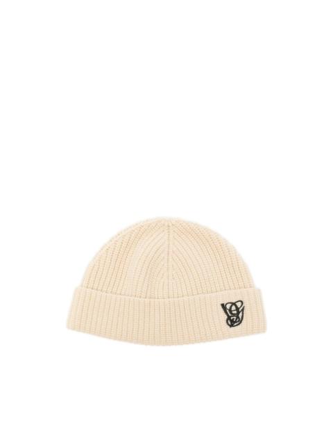 Valentino monogram beanie hat