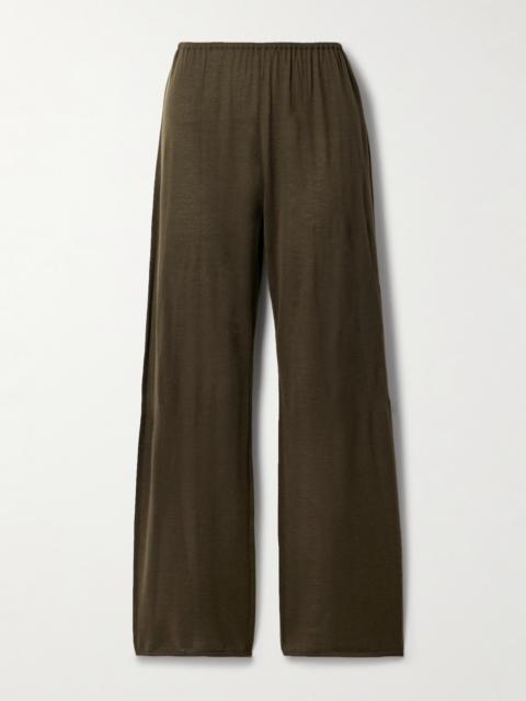 CO Cashmere Straight-leg Pants
