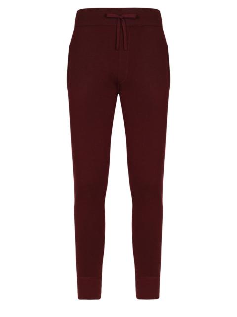 Dolce & Gabbana Wool and cashmere jogging pants