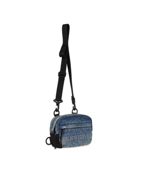 Supreme mini denim "Blue" messenger bag