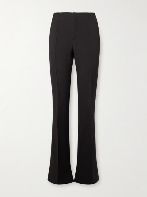 Chloé Grain De Poudre Wool Flared Pants