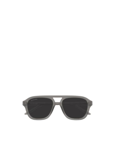 BALENCIAGA Daily pilot-frame sunglasses