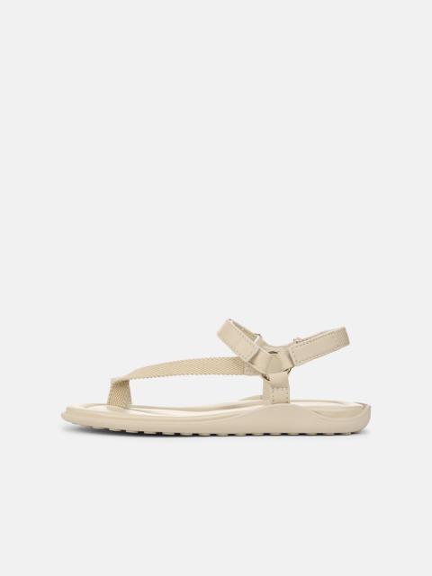Vince Summer Leather & Canvas Sandal