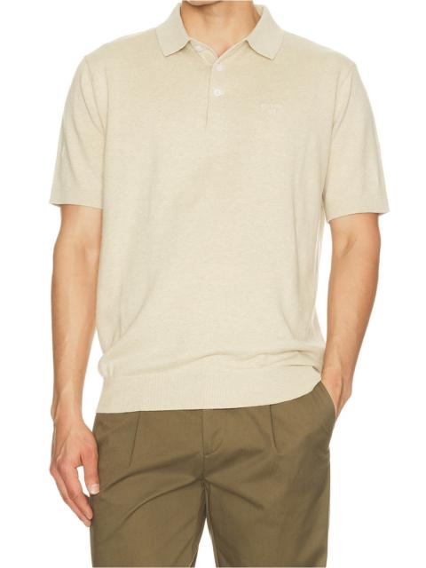 Barbour Muston Linen Blend Knitted Polo