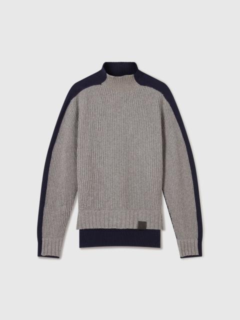 Stella McCartney Turtleneck Contrast Panel Jumper