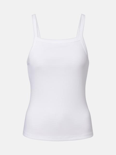 LESET Nando cotton jersey tank top