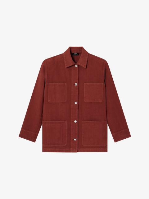 A.P.C. RECYCLED COTTON WORKWEAR JACKET
