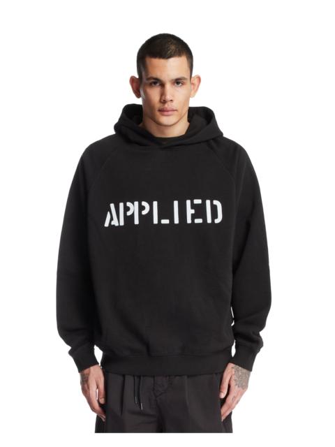 APPLIED ART FORMS Black Cotton Hoodie