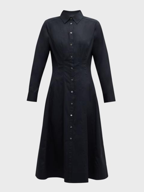 VERONICA BEARD Goldie Midi Shirtdress