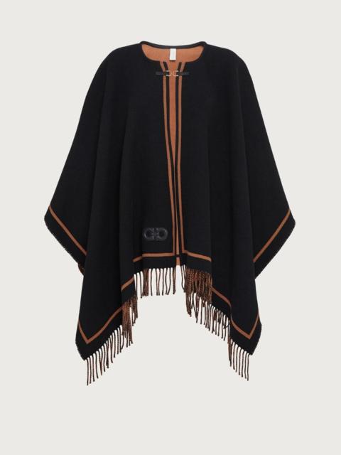 FERRAGAMO WOOL AND CASHMERE CAPE