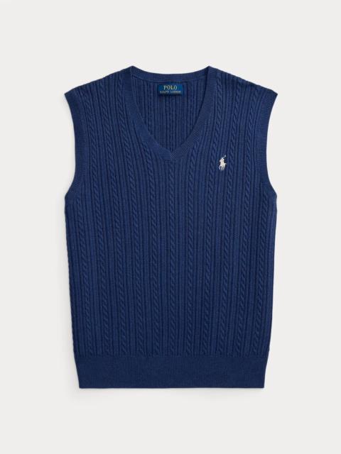 Polo Ralph Lauren Cable-Knit Cotton Sweater Vest