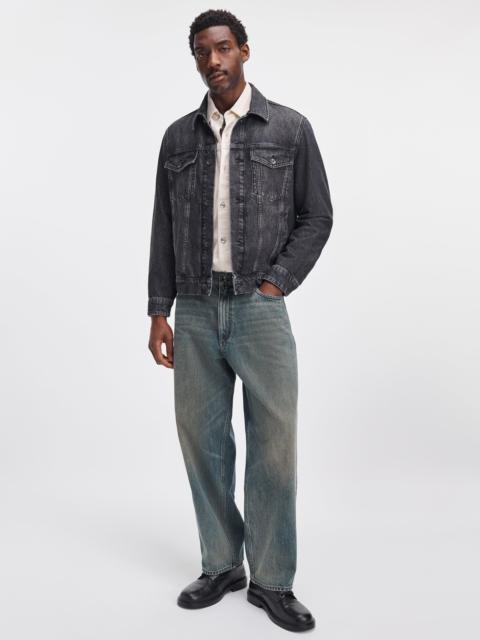 rag & bone rb Baggy Fit Jean Mid-Rise in Authentic Rigid Denim